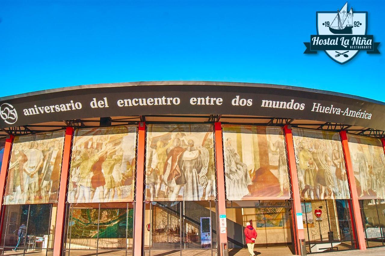 Hostal Restaurante La Nina Palos de la Frontera Exterior photo